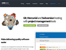 Tablet Screenshot of codebasehq.com