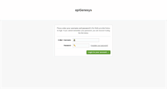 Desktop Screenshot of epigenesys.codebasehq.com